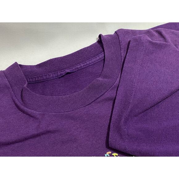 vintage 1992 WHEELS OF TIME ROD & CUSTOM JAMBOREE T SHIRT XL 23x29 - Picture 7 of 10